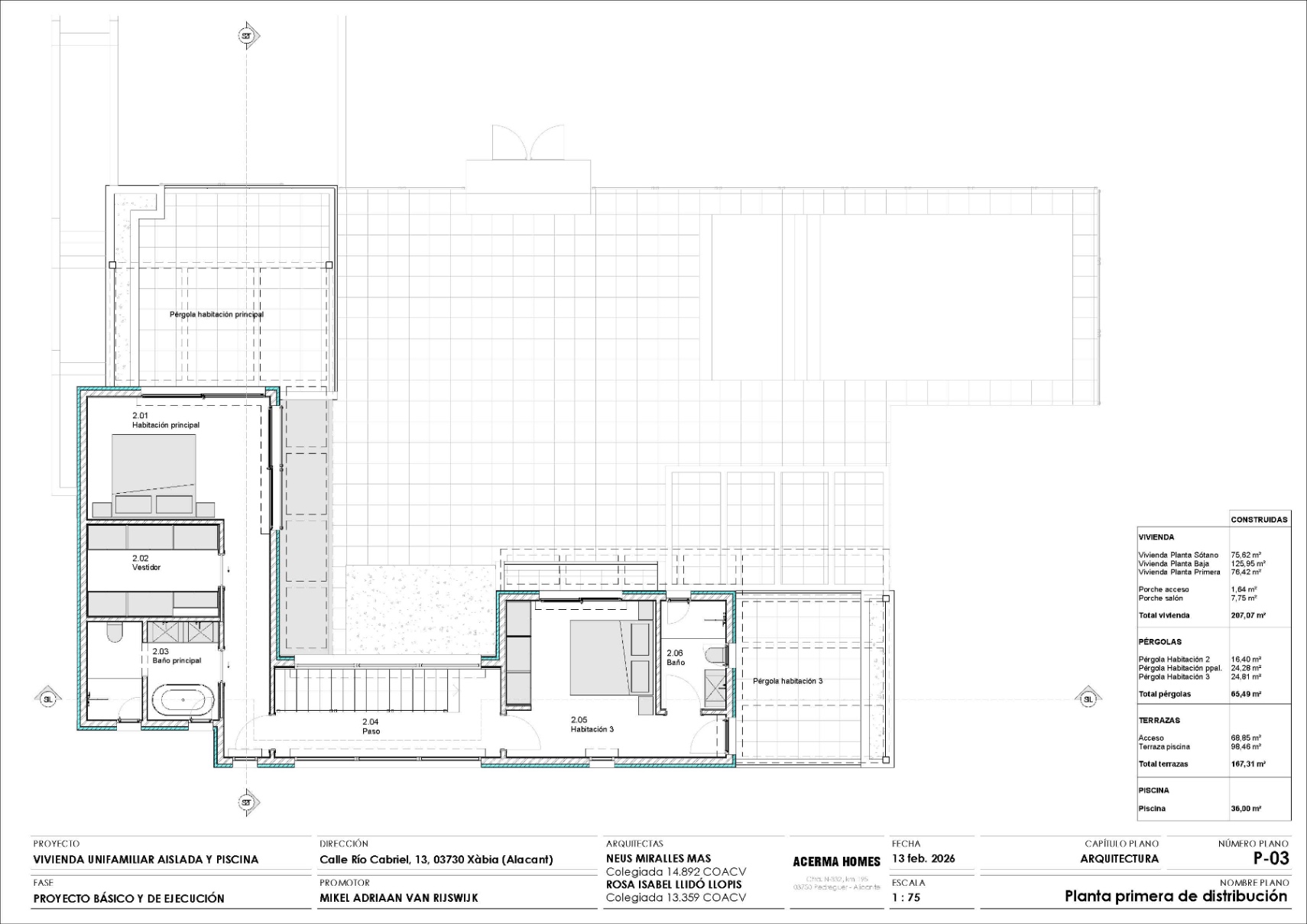 Villa en Jávea – Lista para entrar a vivir en septiembre – incluye jardín totalmente terminado y mobiliario de alta calidad