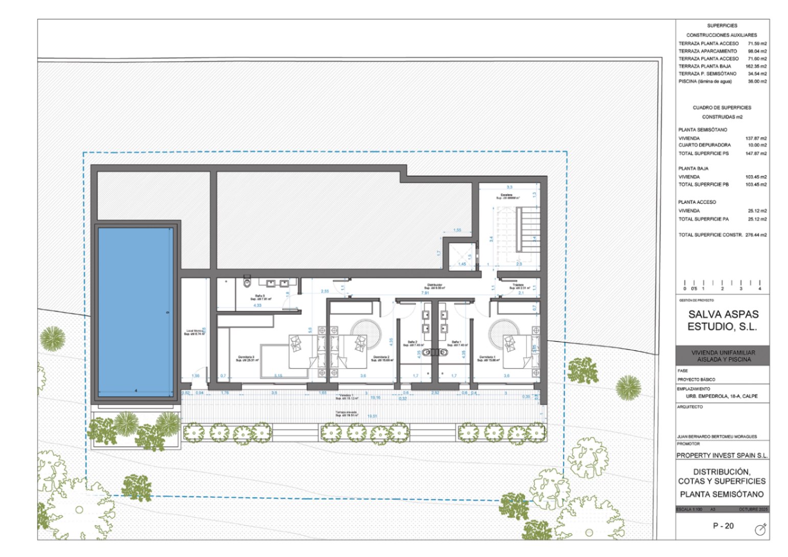 Villa for sale in Calpe